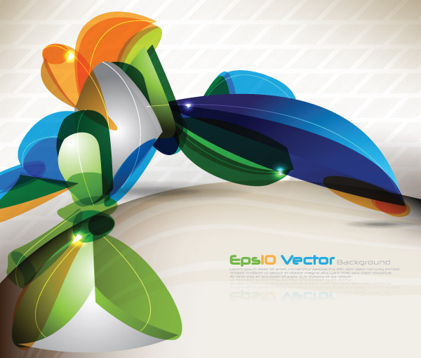 free vector Abstract graphical background vector